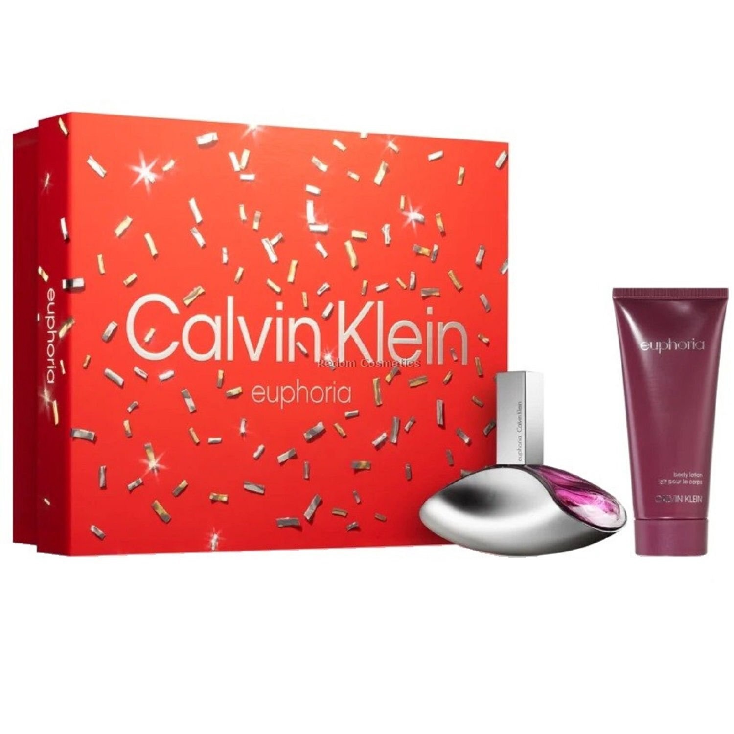 slide 3 of 5, CALVIN KLEIN Ck Euphoria Wom. Edp 3.3 Oz & 1.6 Oz Gift Set, 1 ct