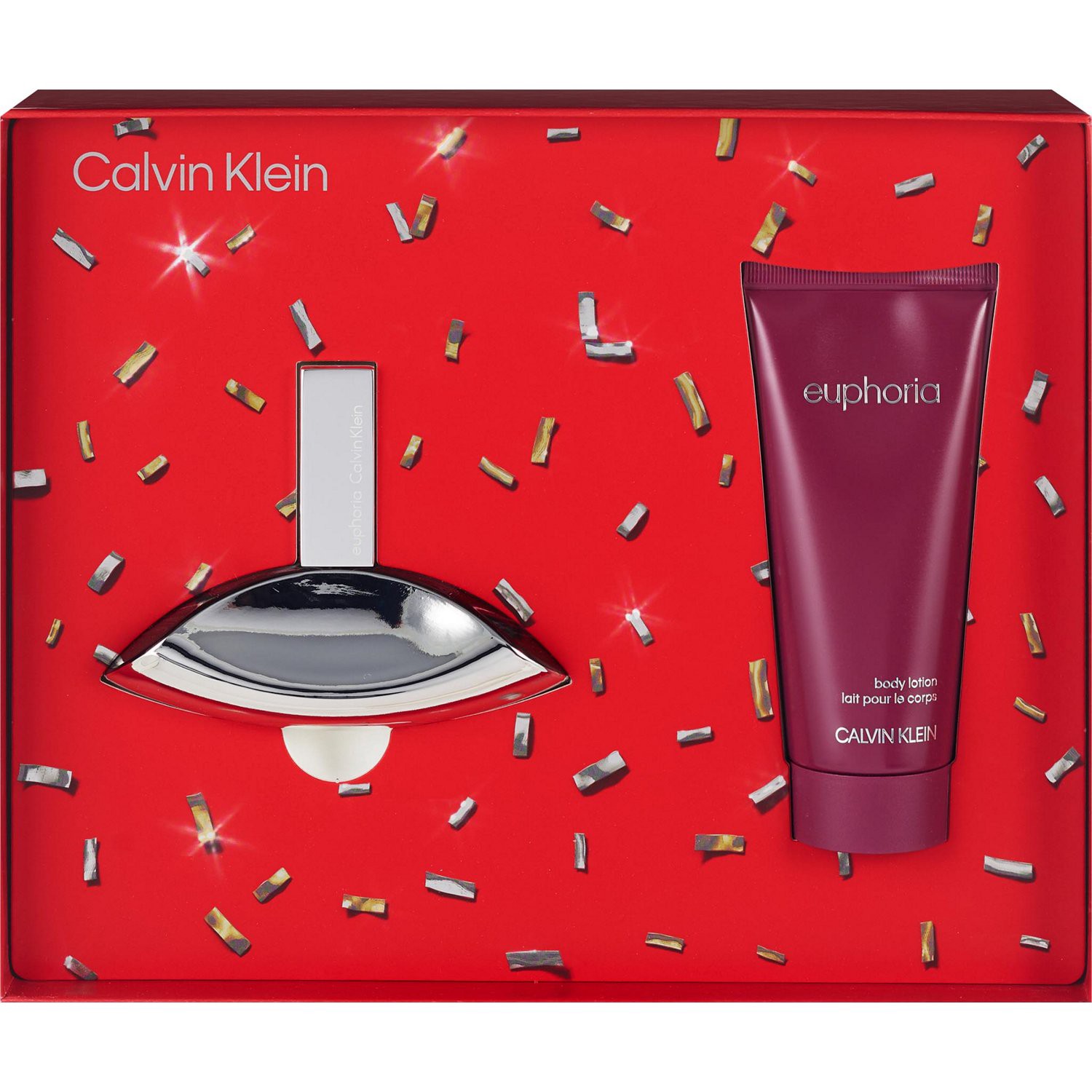 slide 5 of 5, CALVIN KLEIN Ck Euphoria Wom. Edp 3.3 Oz & 1.6 Oz Gift Set, 1 ct