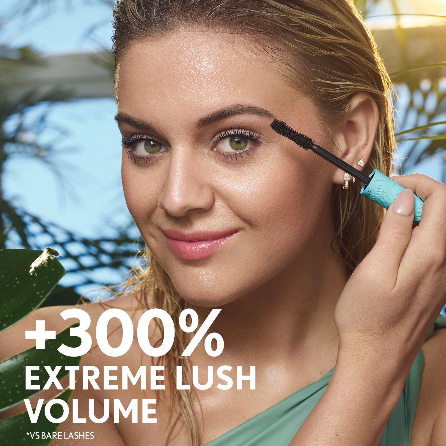 slide 3 of 9, CoverGirl Lash Blast Cleantopia Waterproof Mascara, Black Brown, 1 in