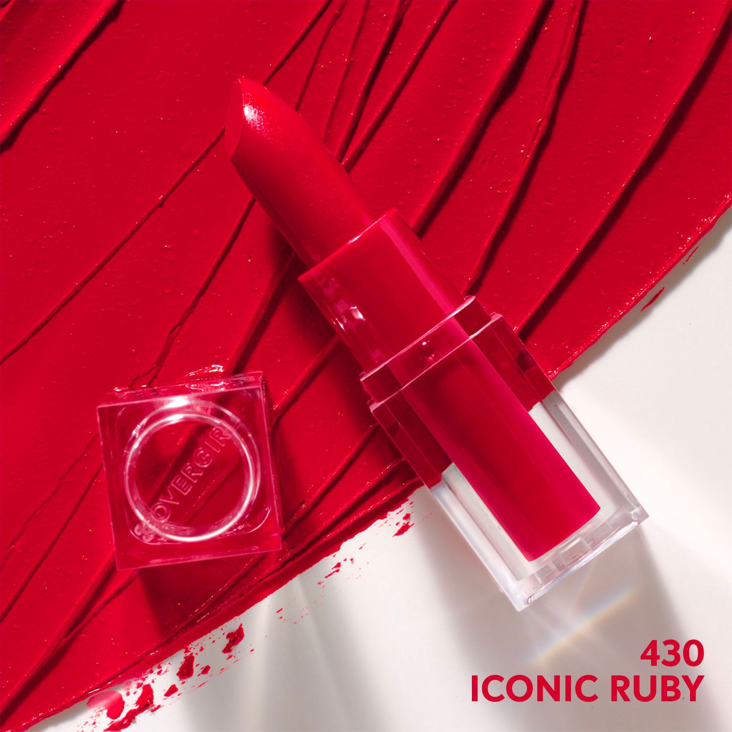 slide 9 of 9, Covergirl Clean Lip Color, 430 Iconic Ruby, 1 ct