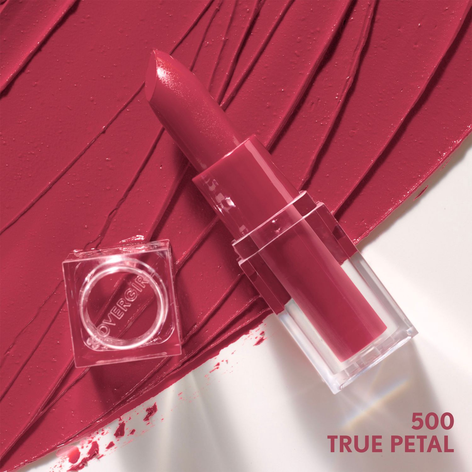 slide 8 of 9, Covergirl Clean Lip Color, 500 True Petal, 1 ct