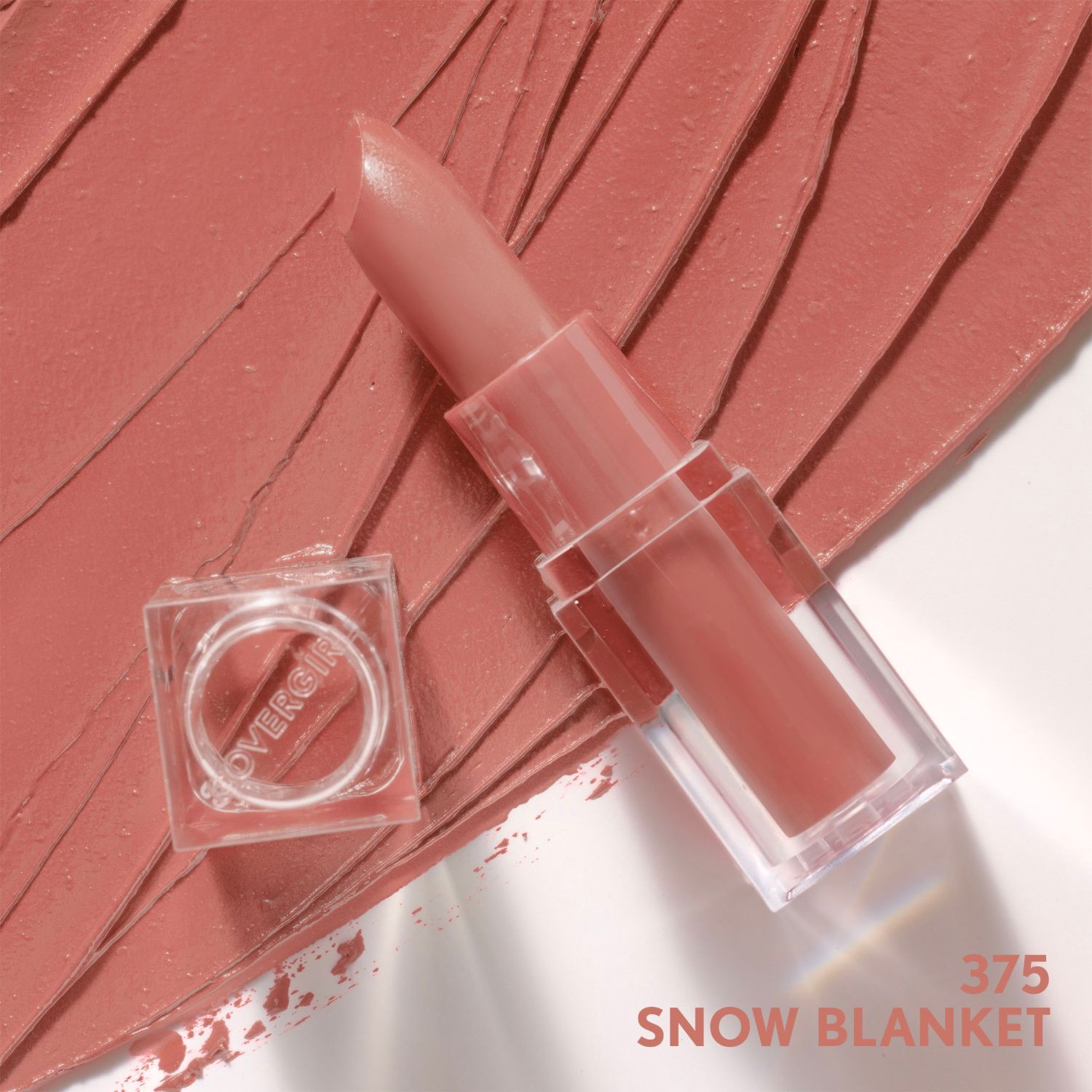 slide 4 of 9, Covergirl Clean Lip Color, 375 Snow Blanket, 1 ct