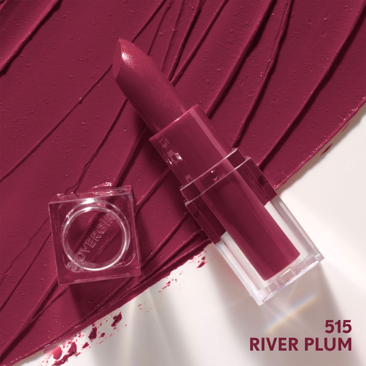 slide 6 of 9, Covergirl Clean Lip Color, 515 River Plum, 1 ct