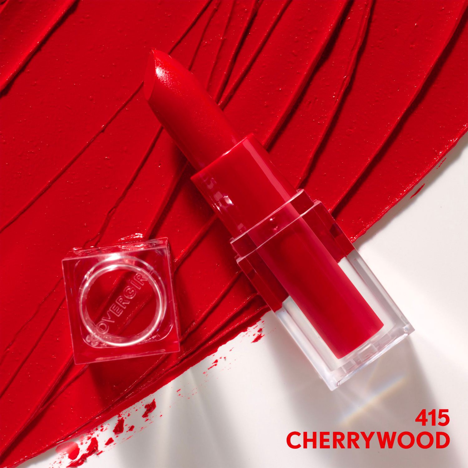 slide 5 of 9, Covergirl Clean Lip Color, 415 Cherrywood, 1 ct
