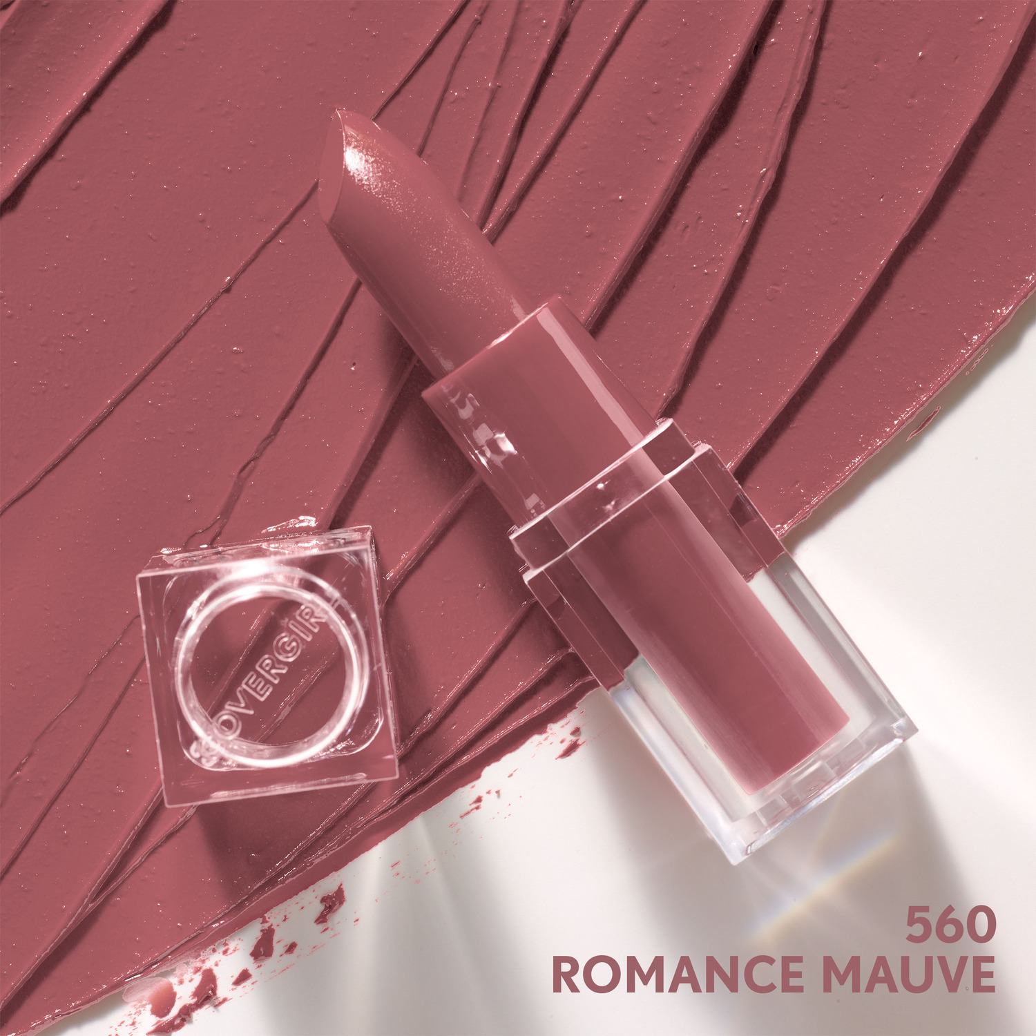 slide 3 of 5, Covergirl CoverGirl Clean Lip Color Romance Mauve .12 oz, 0.12 oz