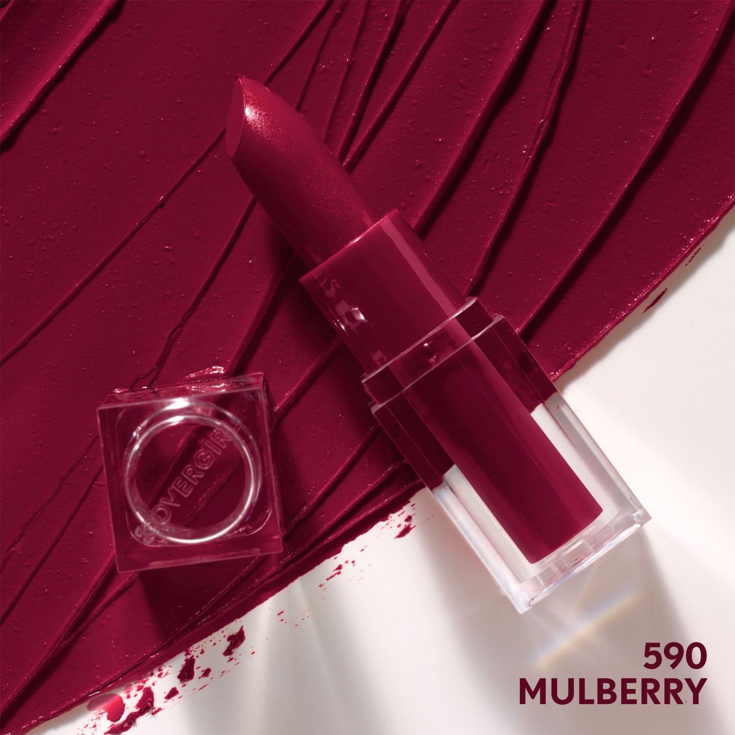 slide 6 of 9, Covergirl Clean Lip Color, 590 Mulberry, 1 ct