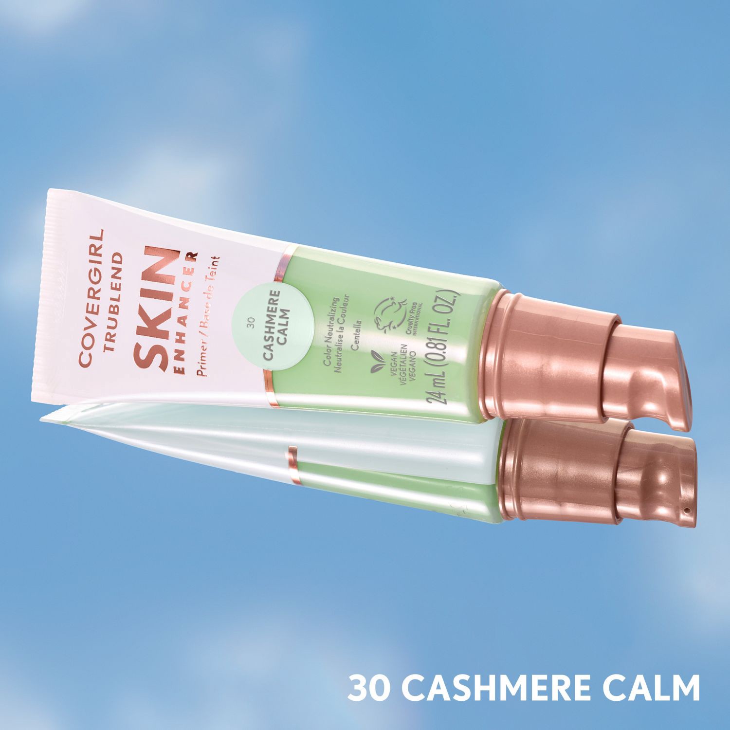 slide 8 of 10, Covergirl Trublend Skin Enhancer Primer, 30 Cashmere Calm, 1 ct