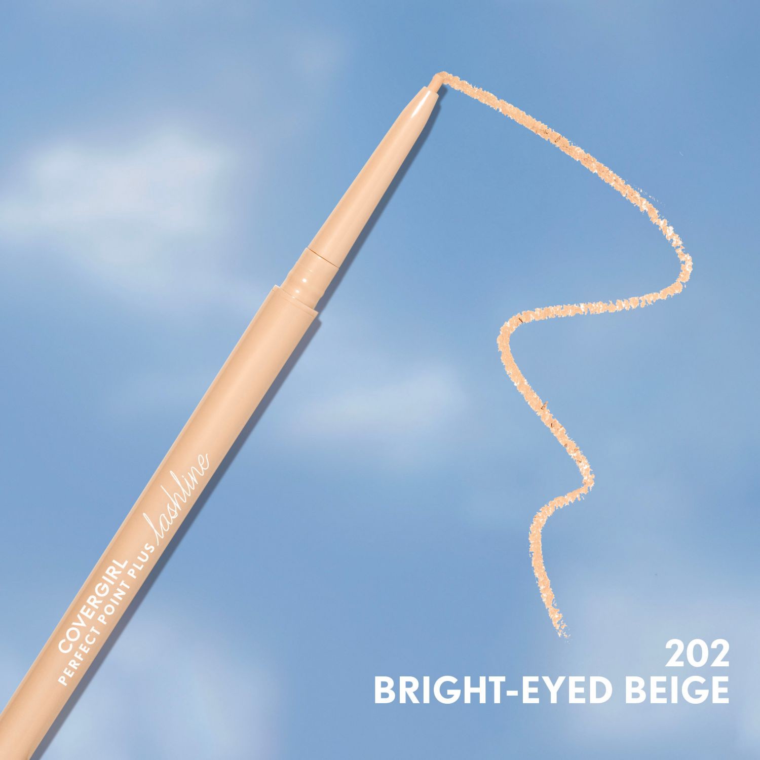 slide 5 of 8, Covergirl Perfect Point Plus Eyeliner, 202 Bright-Eyed Beige, 1 ct