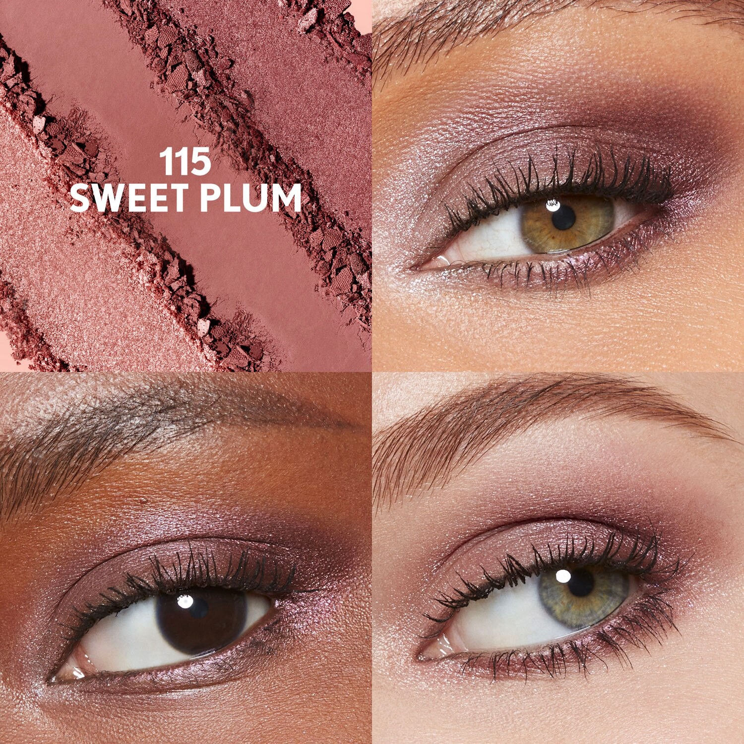 slide 8 of 8, Covergirl Eye Enhancers Eyeshadow Quad, 115 Sweet Plum, 1 ct