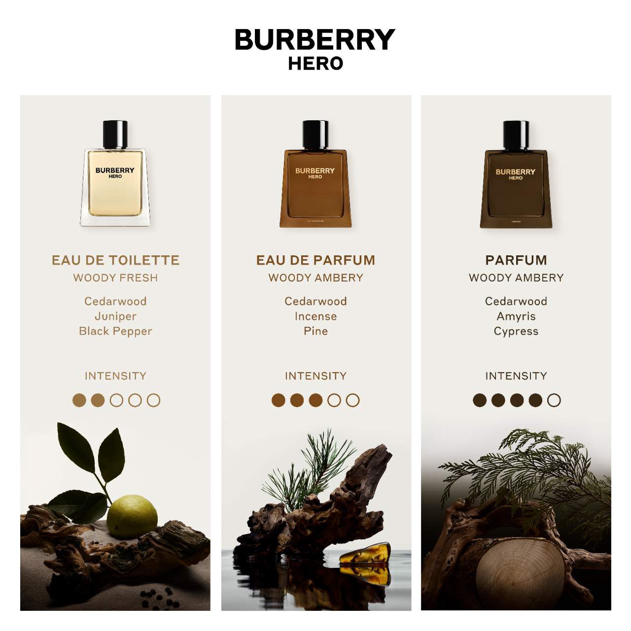 slide 6 of 6, BURBERRY Hero Travel Spray Duo Set, 1 ct