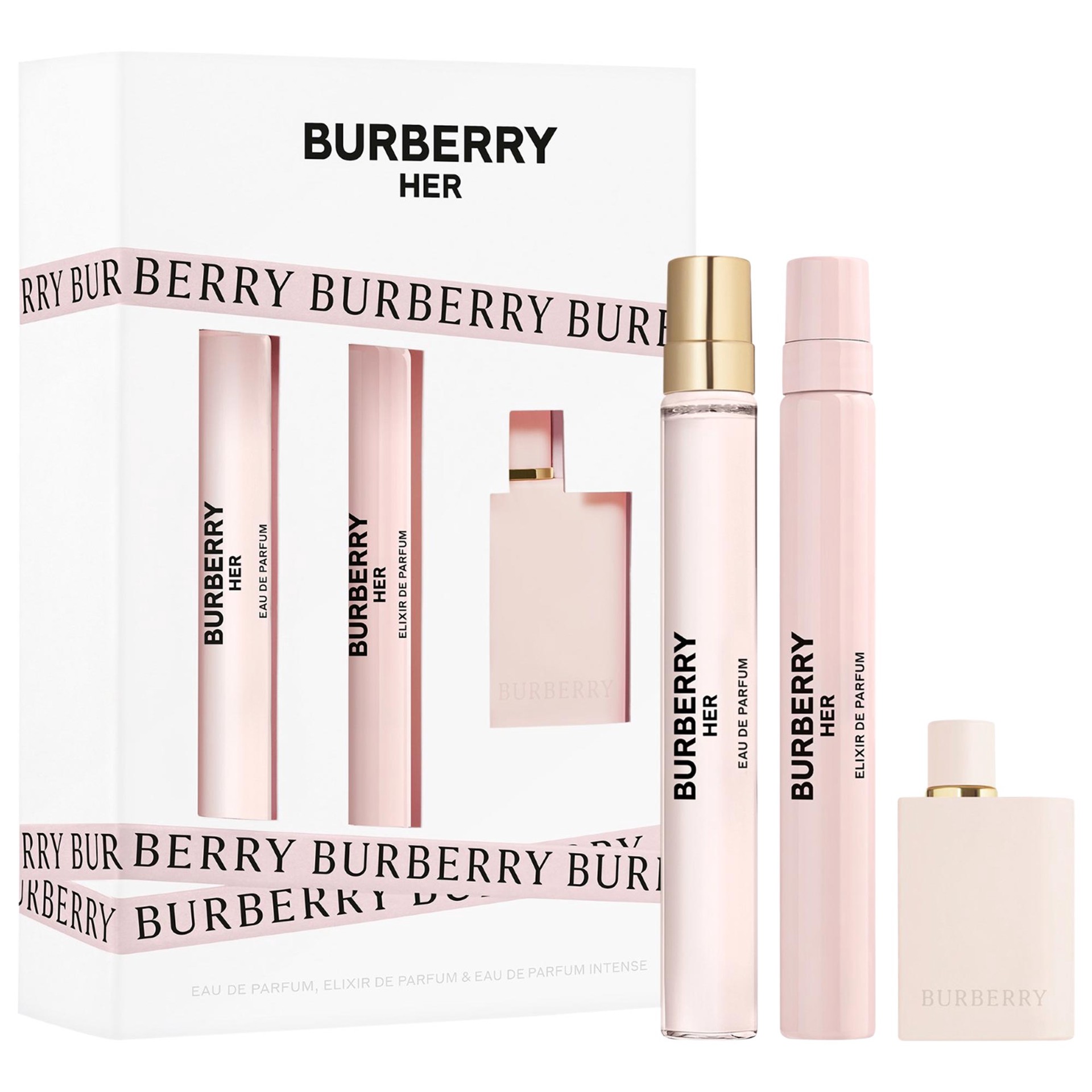 slide 1 of 6, BURBERRY Mini Her Collection Perfume Trio, 1 ct