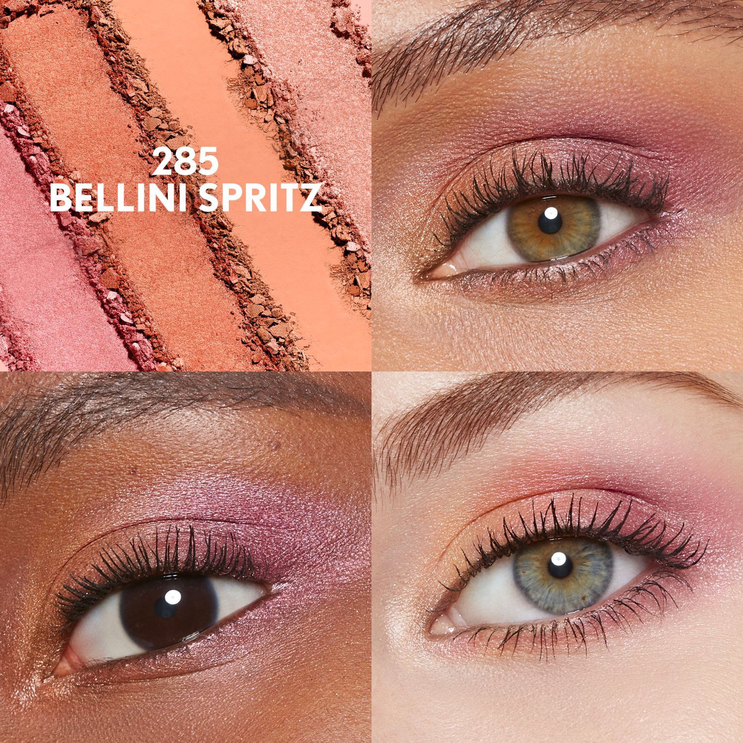 slide 6 of 9, Covergirl Eye Enhancers Eyeshadow Quad, 285 Bellini Spritz, 1 ct