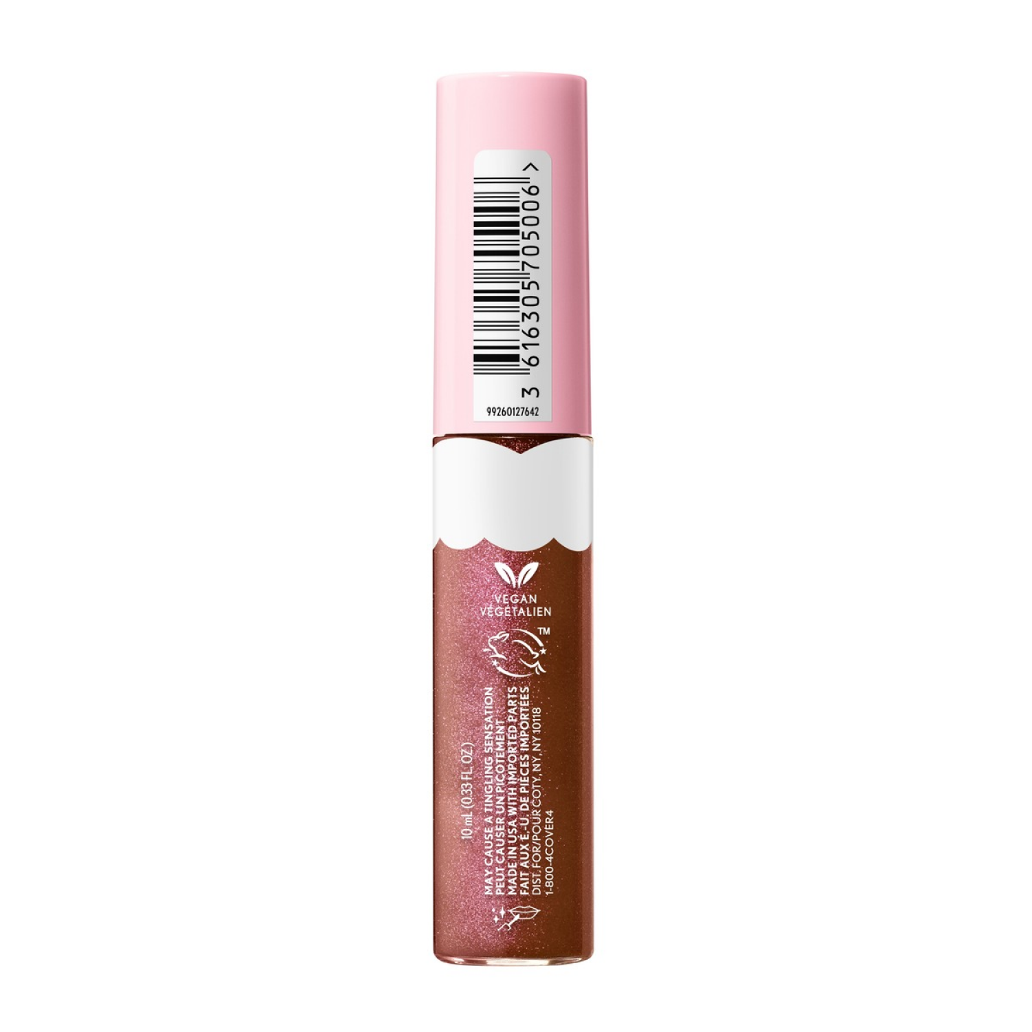 slide 2 of 4, Covergirl COTY COVERGIRL CG CLEAN FRESH YUMMY GLOSS PLUMPER Gloss Like You A Choco-Lot 720 10 ML / 0.33 FL OZ, 10 ml, 0.33 fl oz