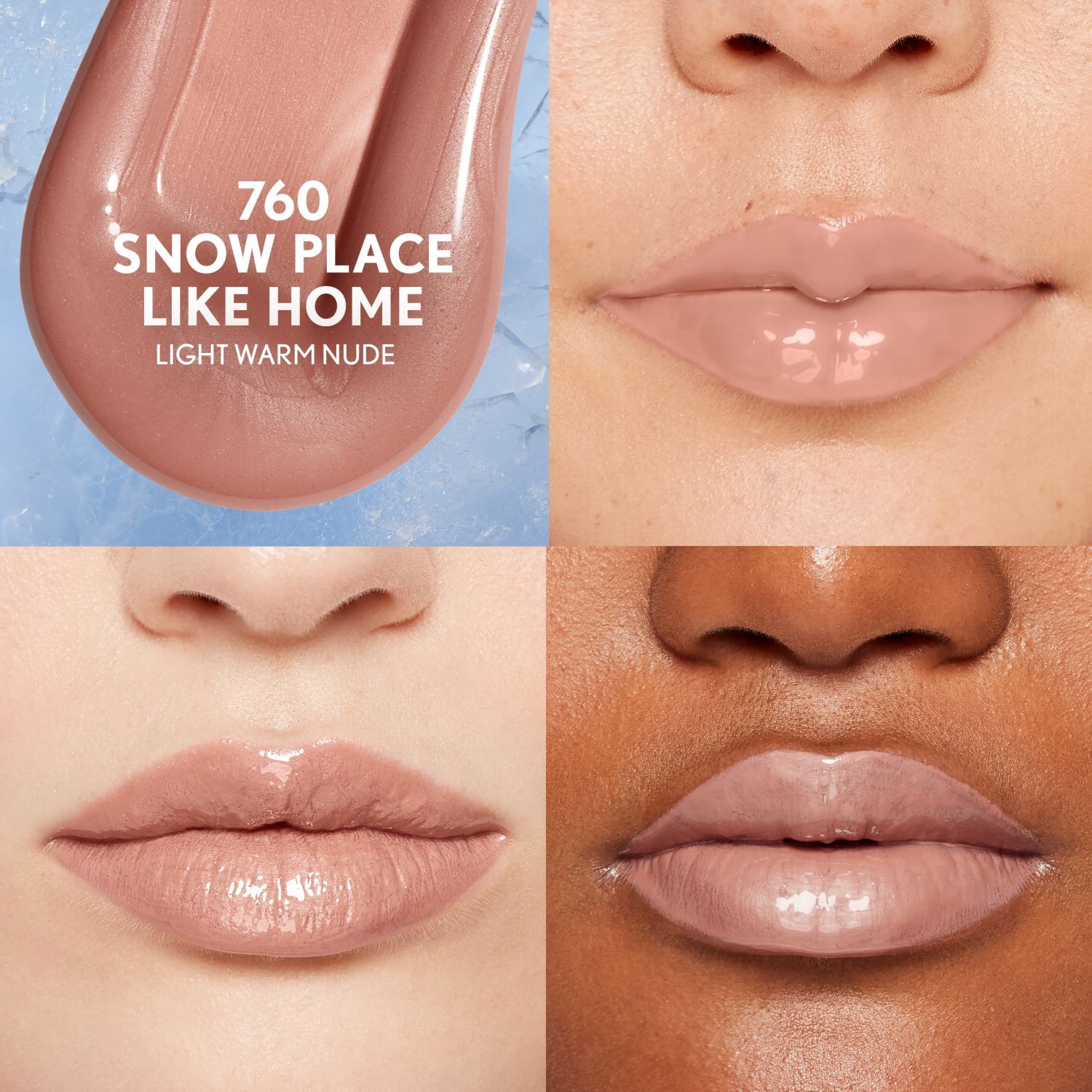 slide 9 of 9, Covergirl Clean Fresh Yummy Gloss Plumper, Snow Place Like Home, 1 ct