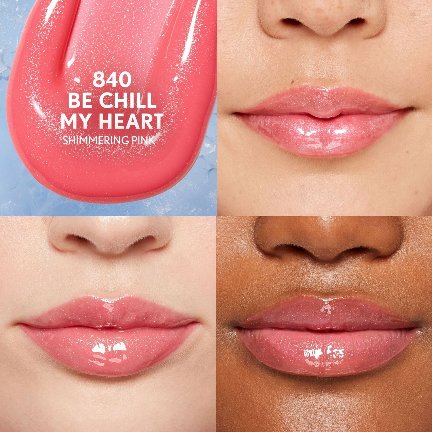 slide 7 of 9, Covergirl Clean Fresh Yummy Gloss Plumper, Be Chill My Heart, 1 ct