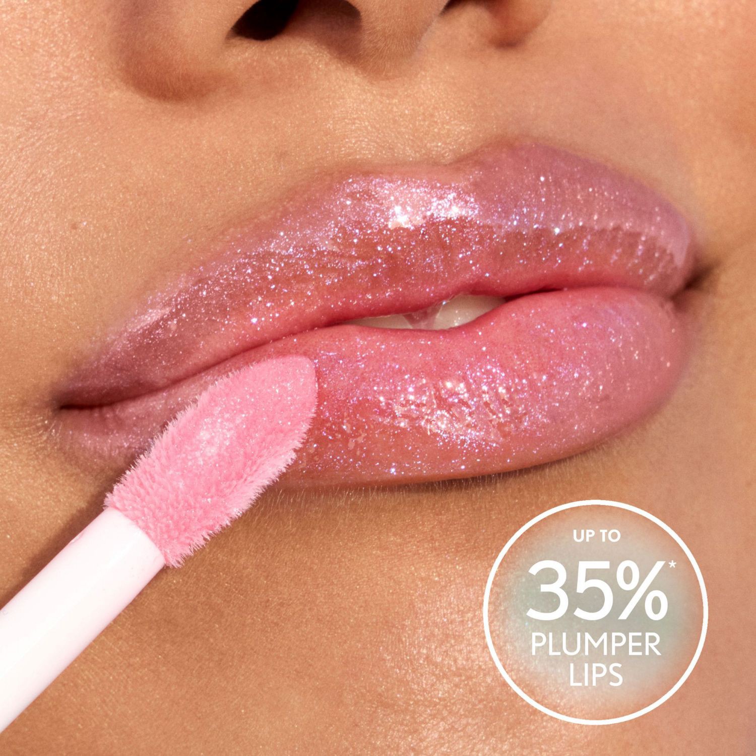 slide 9 of 9, Covergirl Clean Fresh Yummy Gloss Plumper, Be Chill My Heart, 1 ct