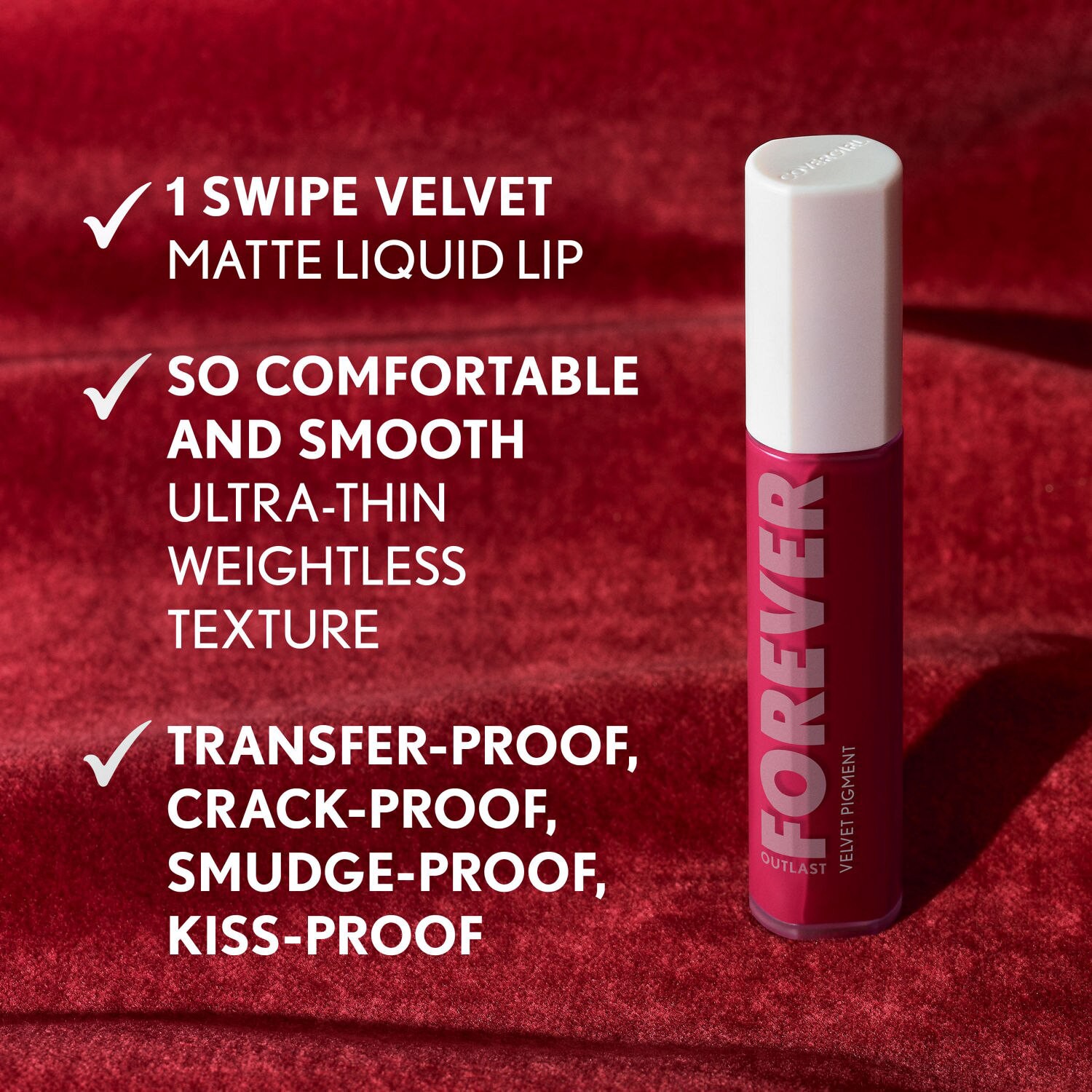 slide 4 of 8, CoverGirl Outlast Forever Velvet Pigment, 0.3 fl oz