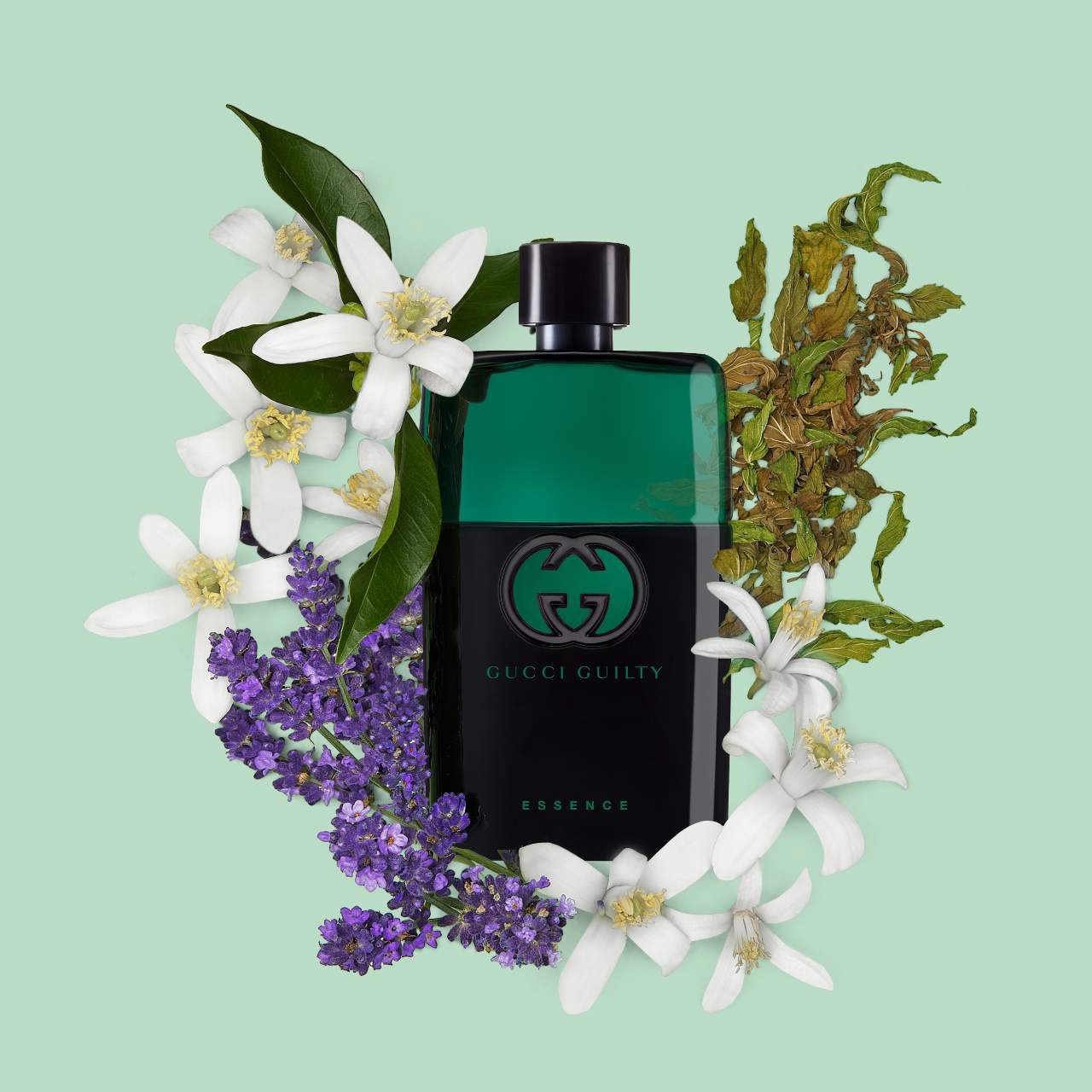 slide 4 of 7, Gucci Guilty Essence Eau de Toilette with Lavender, Orange Flower, and Patchouli 3 oz / 90 ml eau de toilette spray, 