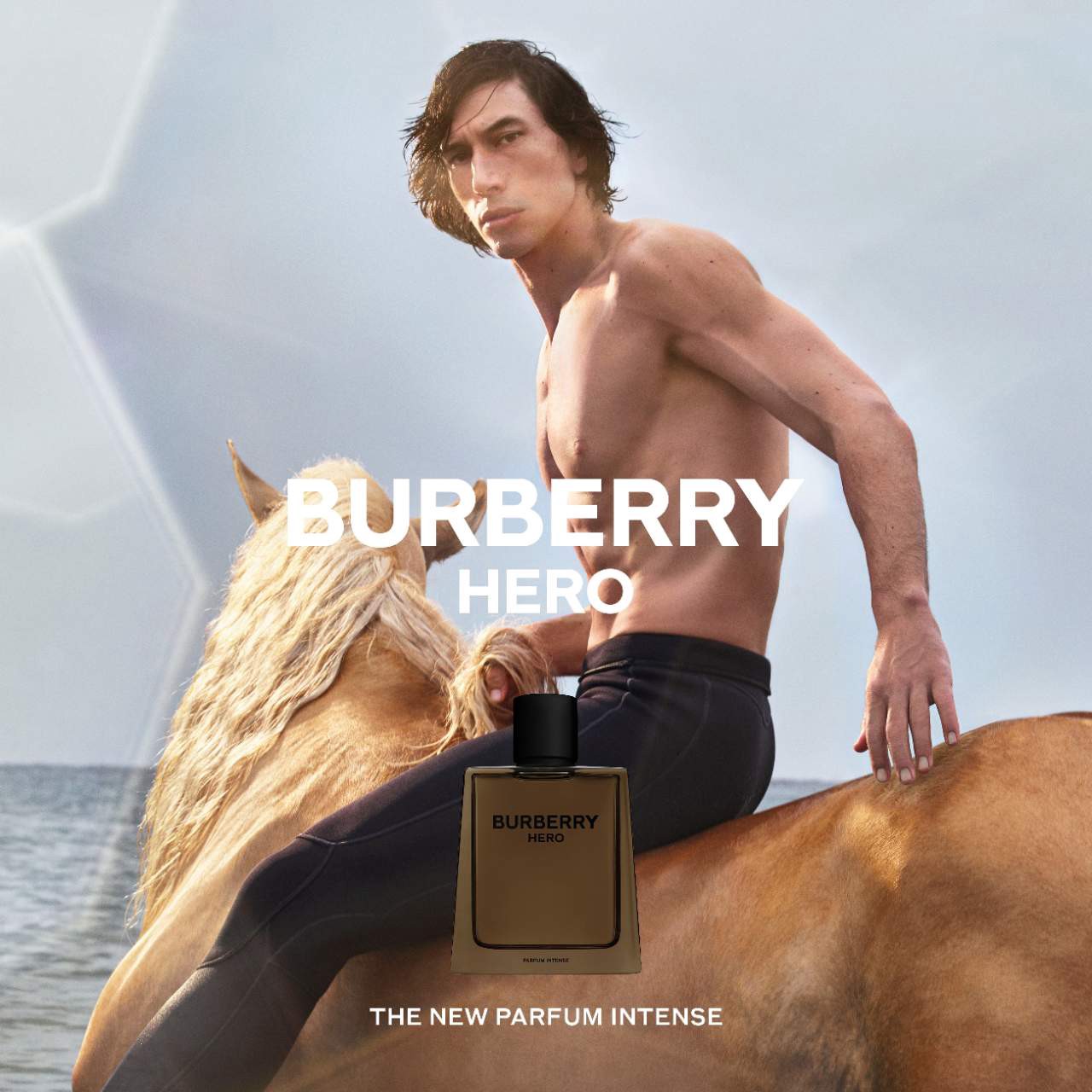 slide 5 of 7, BURBERRY Hero Parfum Intense with Cedarwood and Leather Accord 3.3 oz / 100 mL parfum spray, 3.3 oz / 100 ml