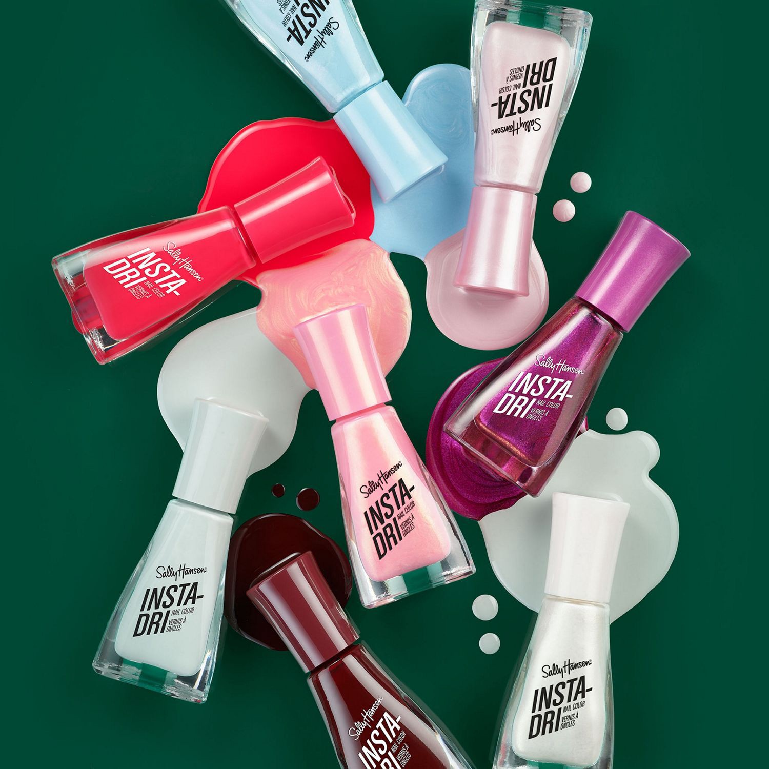 slide 3 of 10, Sally Hansen Insta-Dri 362 Crimson Crush Nail Color 0.31 fl oz, 0.31 fl oz