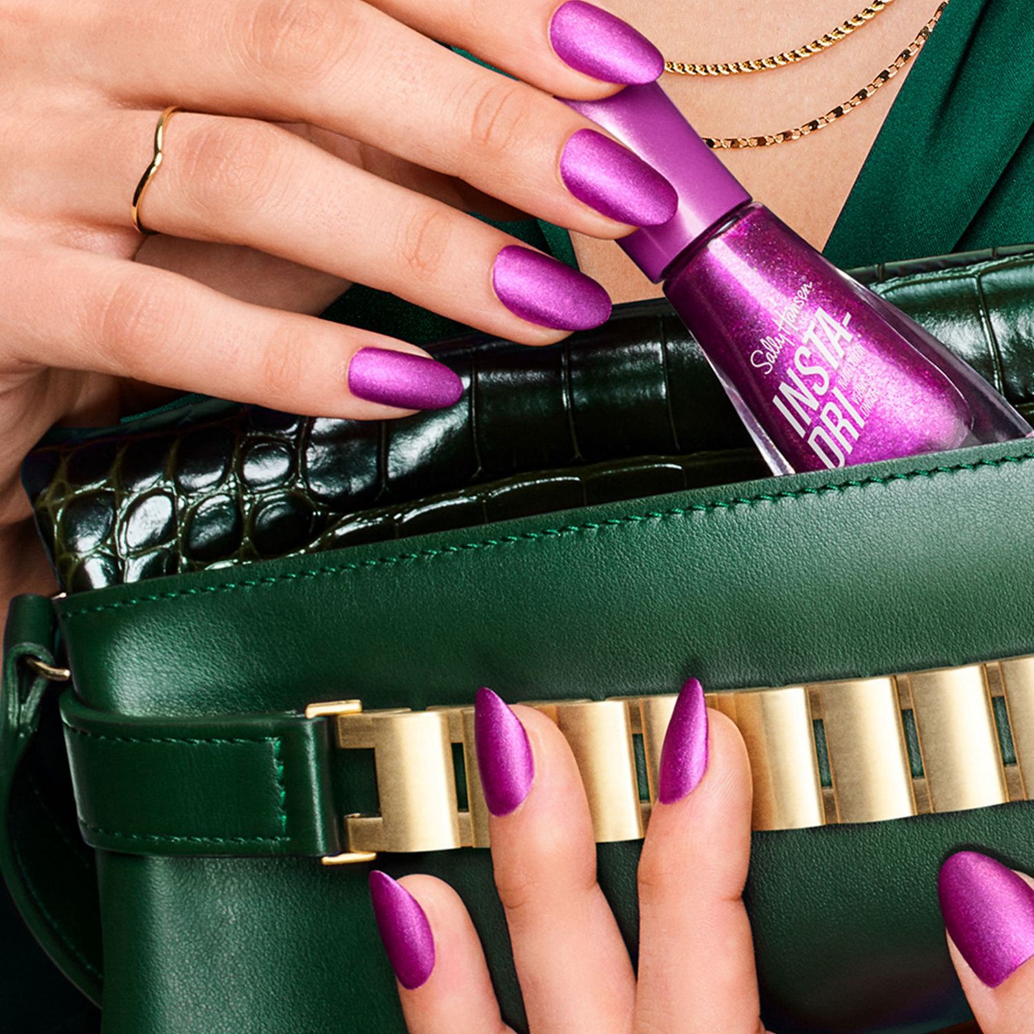 slide 2 of 10, Sally Hansen Insta-Dri 362 Crimson Crush Nail Color 0.31 fl oz, 0.31 fl oz