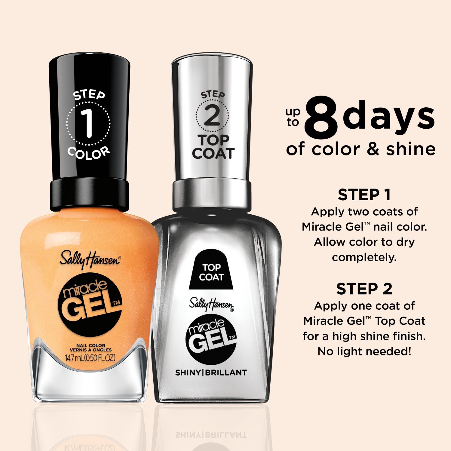 slide 4 of 9, SALLY HANSEN Sh Mg Wild At Heart On The Horizon, 1 ct