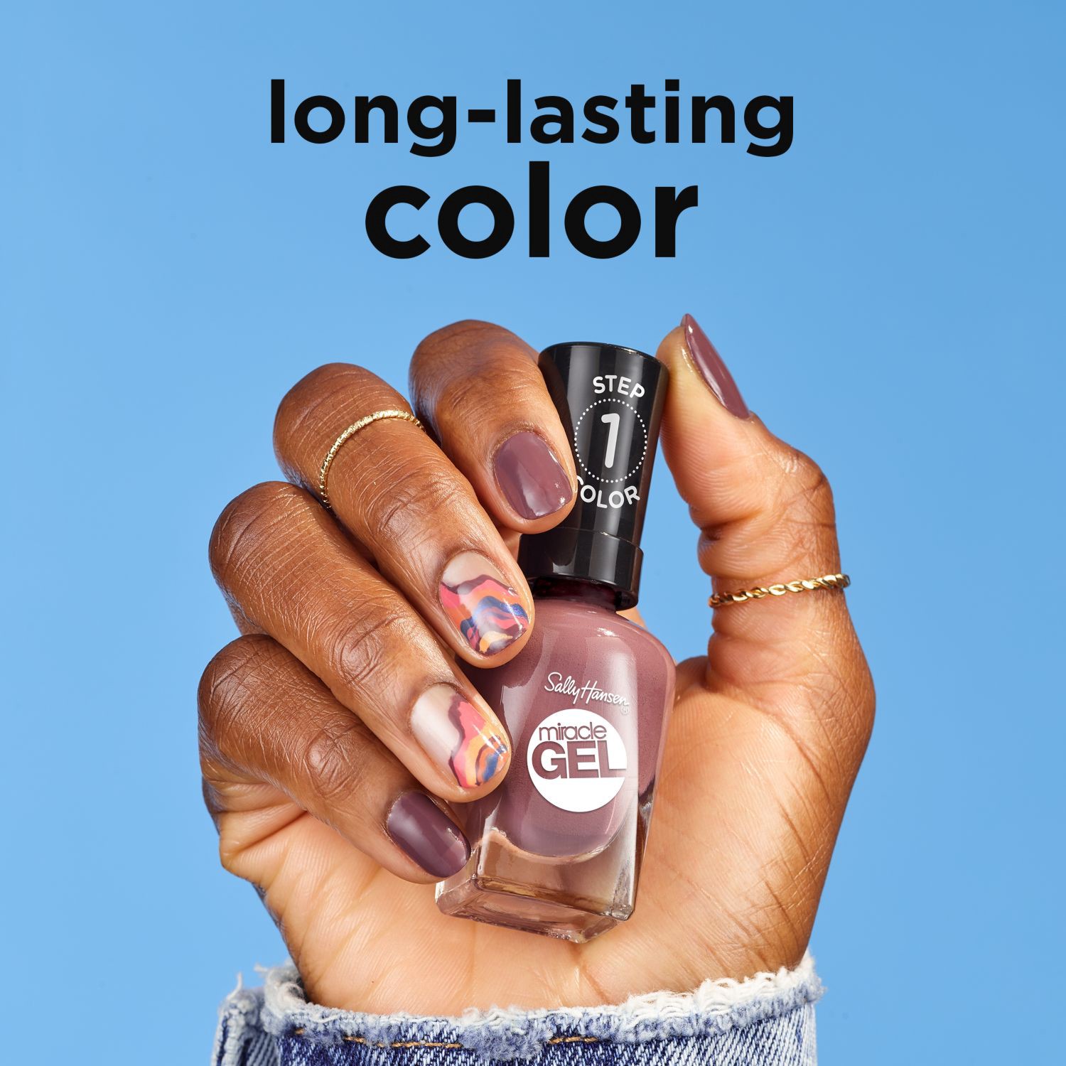 slide 5 of 9, SALLY HANSEN Sh Mg Wild At Heart Live For The Momint, 1 ct