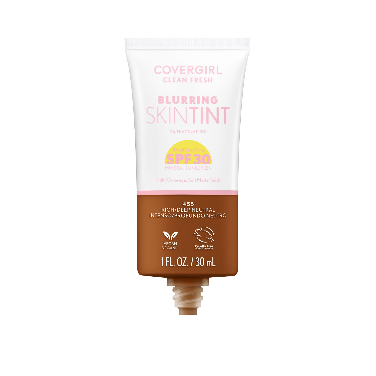 slide 5 of 8, Covergirl COVERGIRL Clean Fresh Blurring Skin Tint, Light Medium Neutral, 1oz, 1 oz