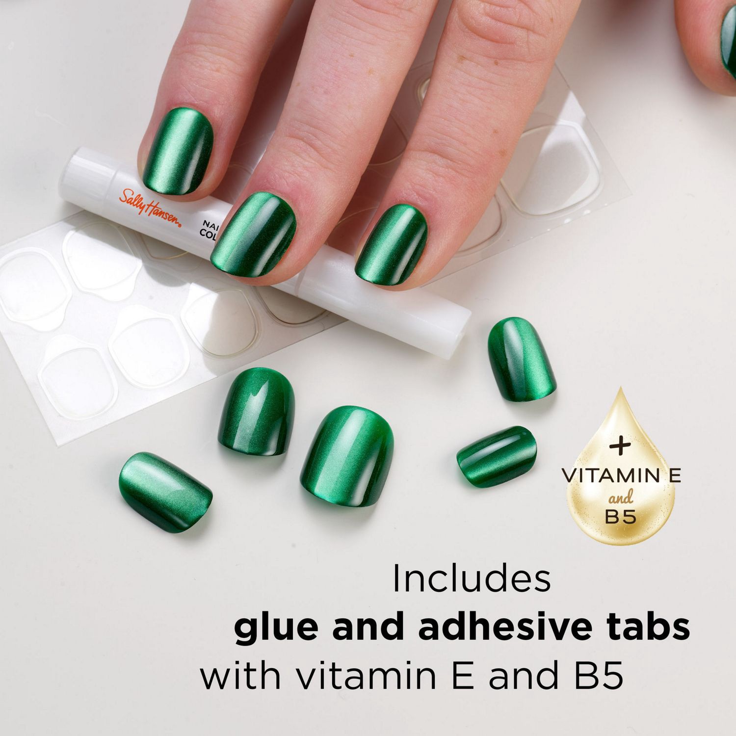 slide 7 of 9, SALLY HANSEN Sh Perfect Press On Cinna, Snap, 1 ct