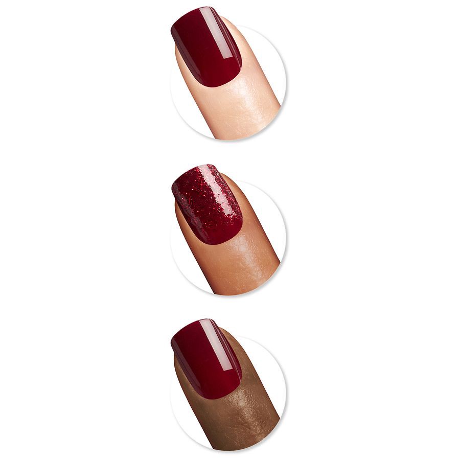 slide 3 of 5, Sally Hansen Salon Effects Perfect Press-On Square Nails, 1 ct