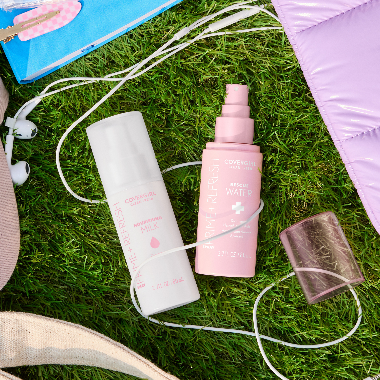 slide 3 of 8, Covergirl COVERGIRL Clean Fresh Prime + Refresh Spray Nourishing Milk, 2.7oz, 2.7 oz