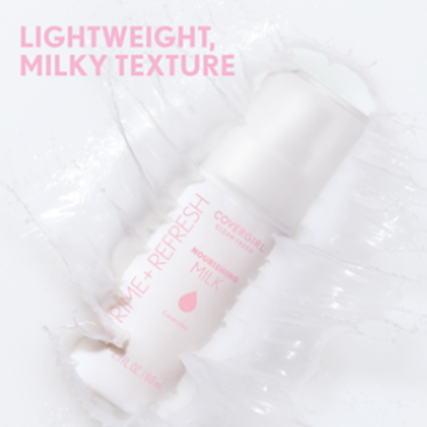 slide 6 of 8, Covergirl COVERGIRL Clean Fresh Prime + Refresh Spray Nourishing Milk, 2.7oz, 2.7 oz