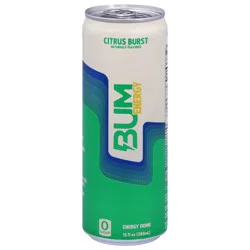 Bum Energy Citrus Burst Energy Drink - 12 fl oz