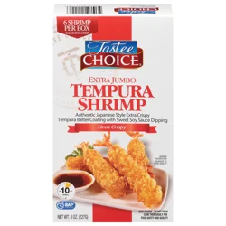 Tastee Choice Extra Jumbo Tempura Shrimp Frozen