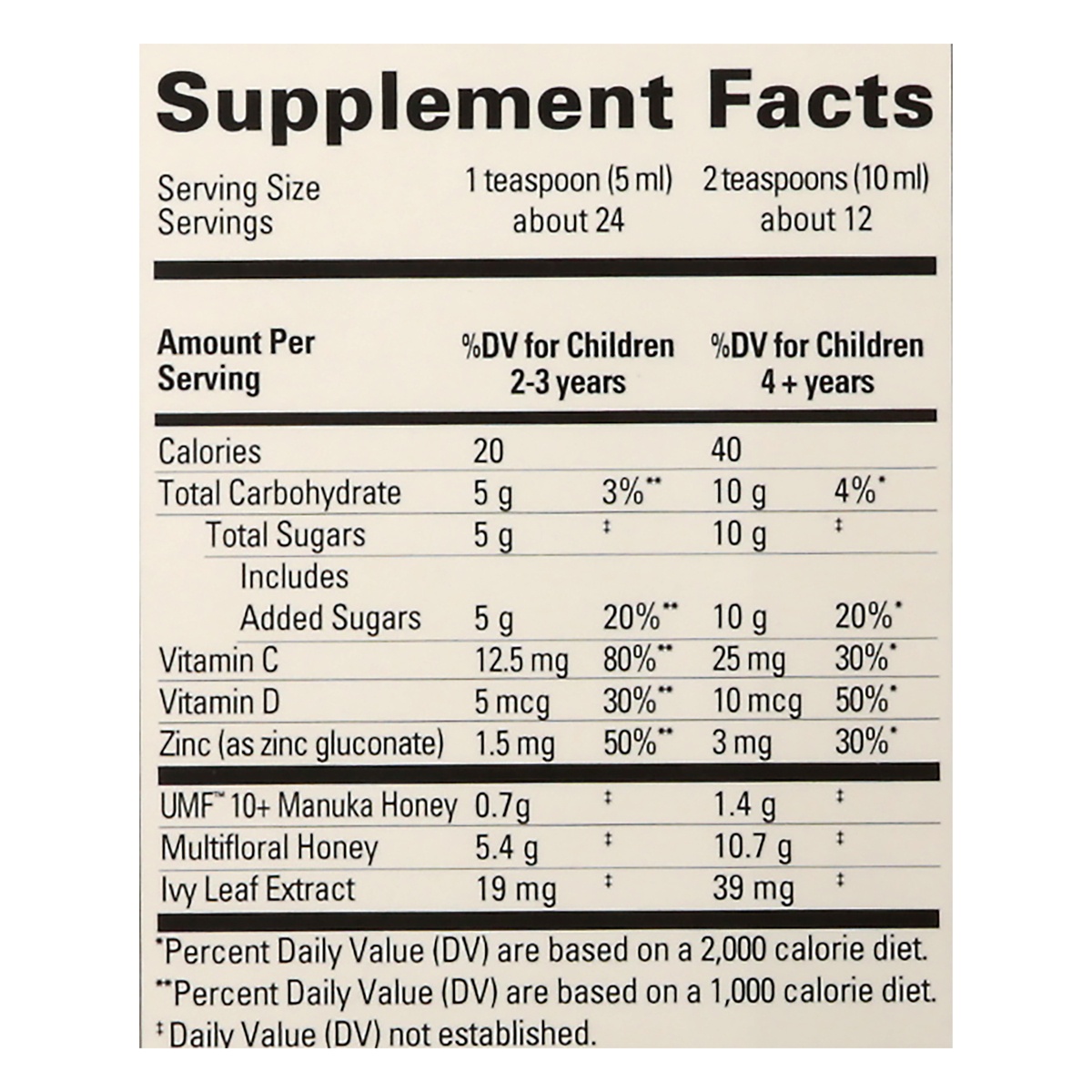 slide 5 of 10, Comvita Kids Soothe Manuka Honey Day Syrup, 4 oz