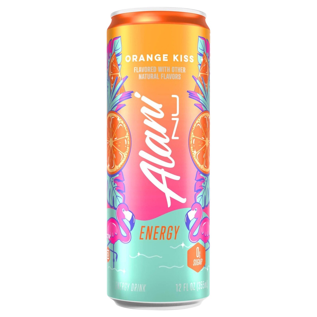 slide 1 of 9, Alani Nu Alani Energy Drink Orange Kiss 12oz, 12 fl oz