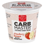 slide 1 of 1, Harris Teeter Carb Master Strawberry Banana Cultured Dairy Blend, 6 oz