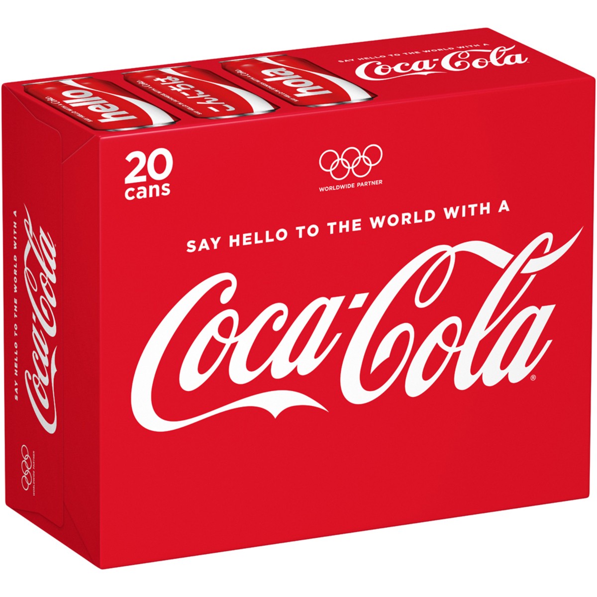 slide 2 of 9, Coca-Cola Soda Soft Drink, 12 fl oz, 20 Pack, 240 fl oz