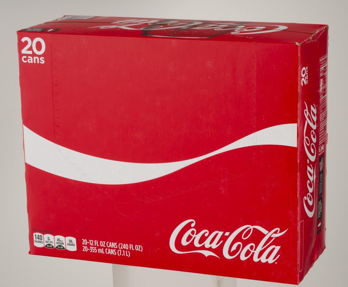 slide 3 of 9, Coca-Cola Soda Soft Drink, 12 fl oz, 20 Pack, 240 fl oz