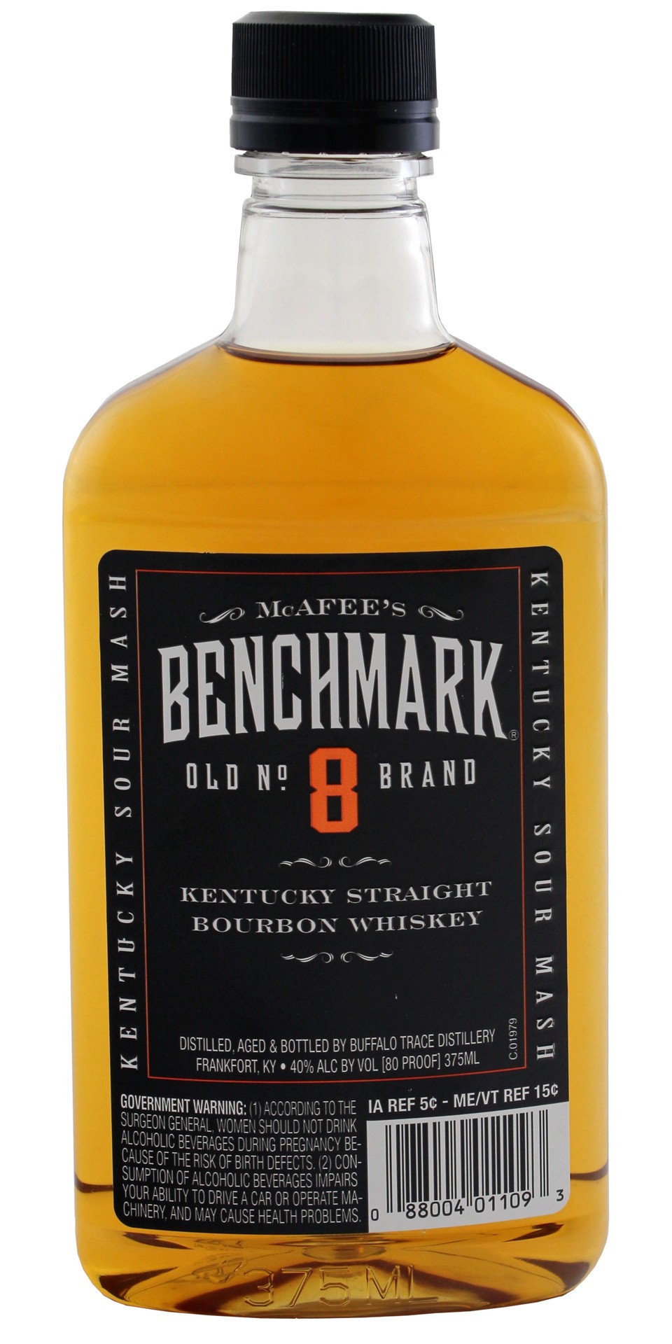 slide 1 of 1, Benchmark Kentucky Straight Bourbon Whis, 375 ml