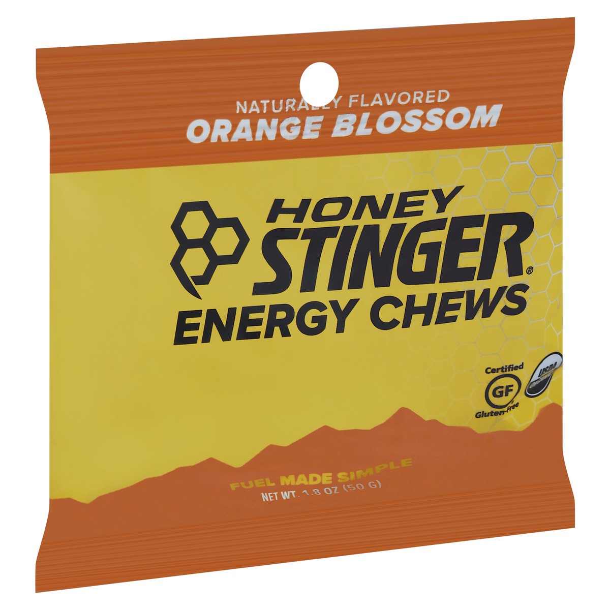 slide 2 of 9, Honey Stinger Orange Blossom Energy Chews 1.8 oz, 1.8 oz