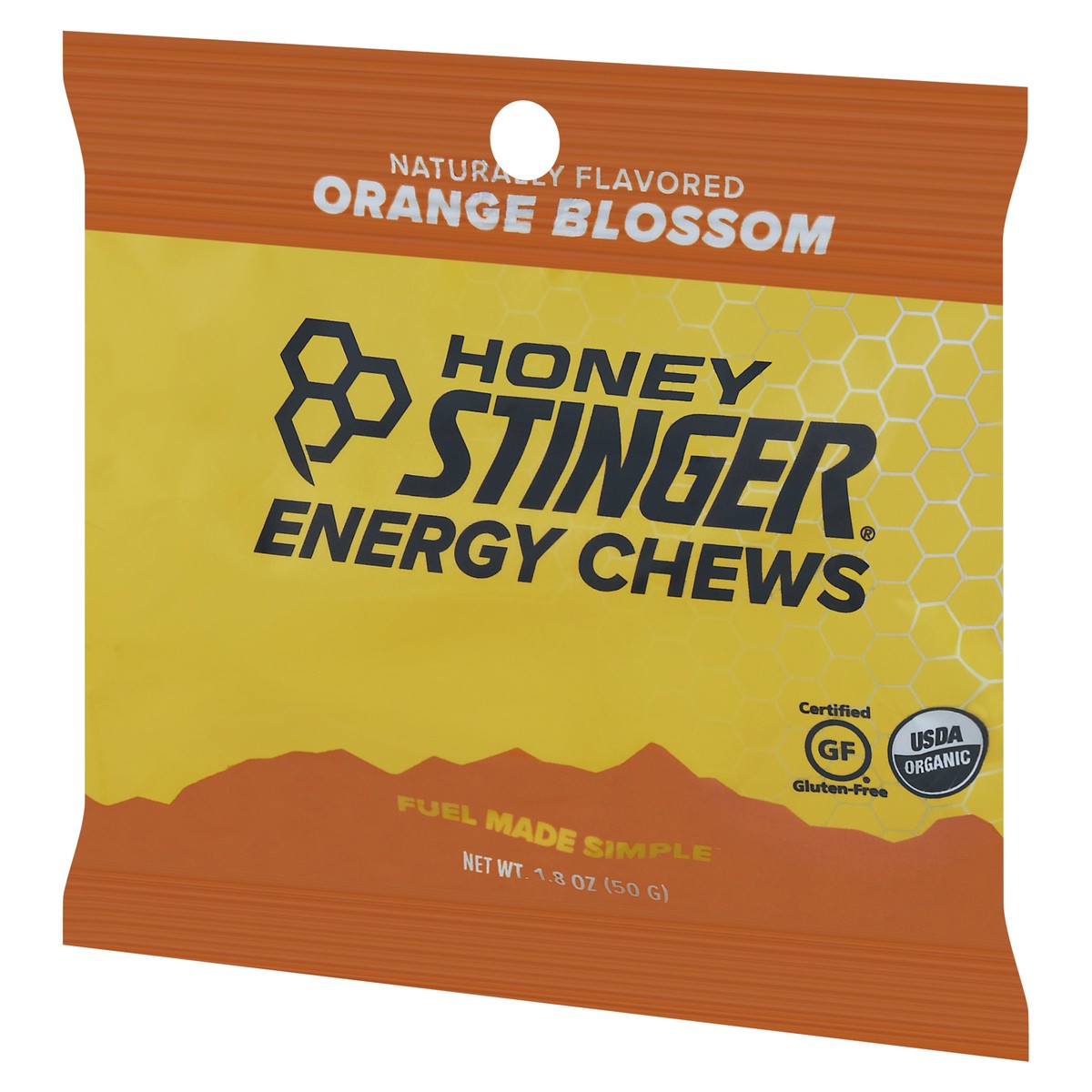 slide 3 of 9, Honey Stinger Orange Blossom Energy Chews 1.8 oz, 1.8 oz