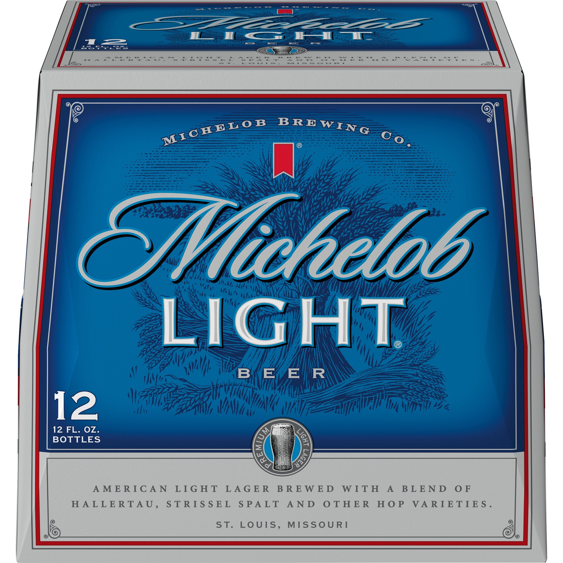 slide 4 of 5, Michelob Light Lager Premium Beer 12 - 12 fl oz Bottles, 12 ct; 12 oz