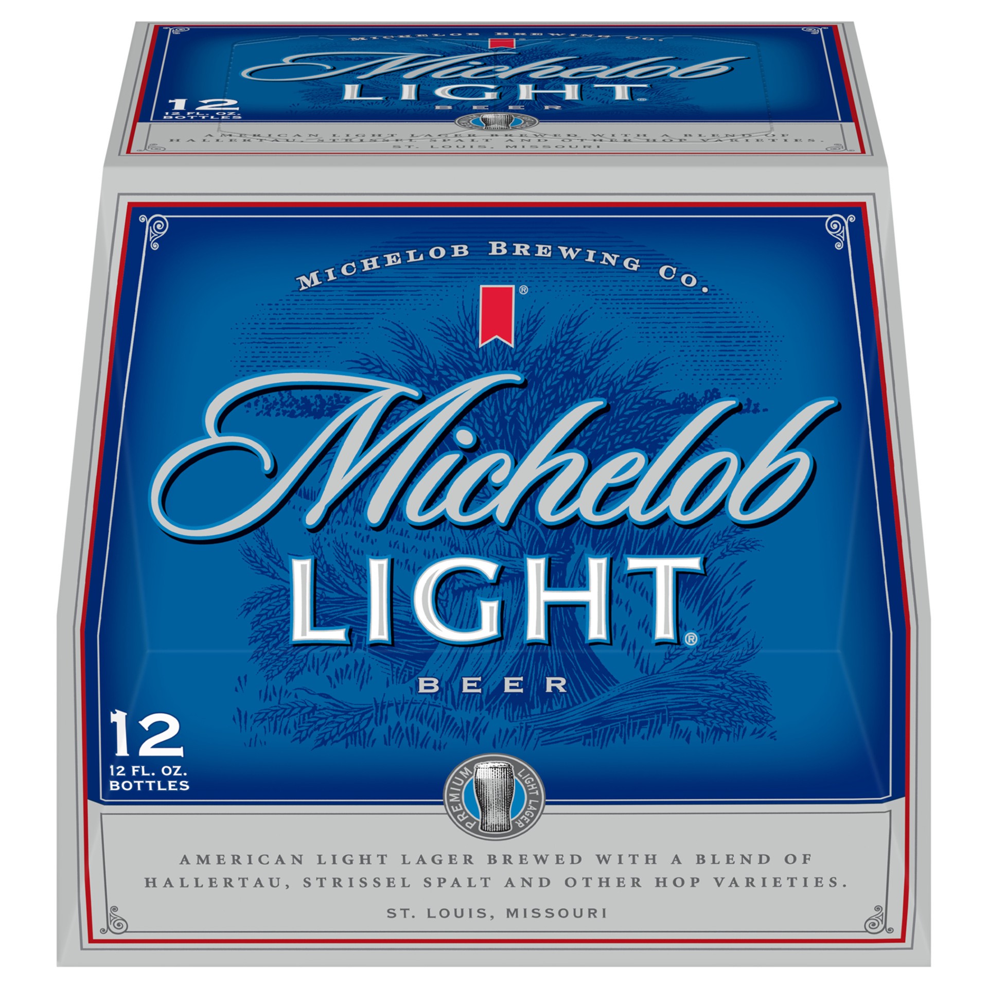 slide 3 of 5, Michelob Light Lager Premium Beer 12 - 12 fl oz Bottles, 12 ct; 12 oz