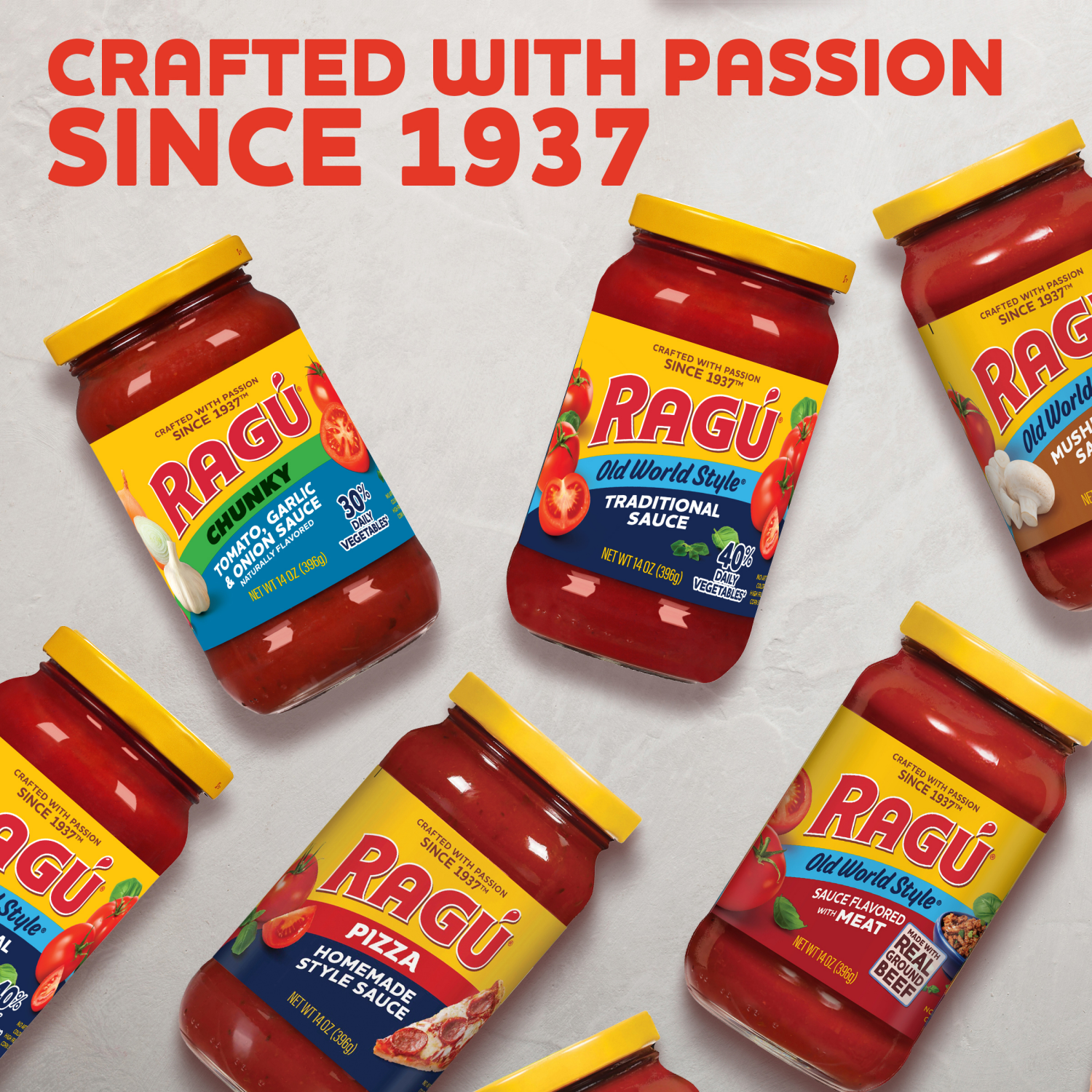 slide 5 of 8, Ragu Old World Style Traditional Sauce 14 oz., 14 oz