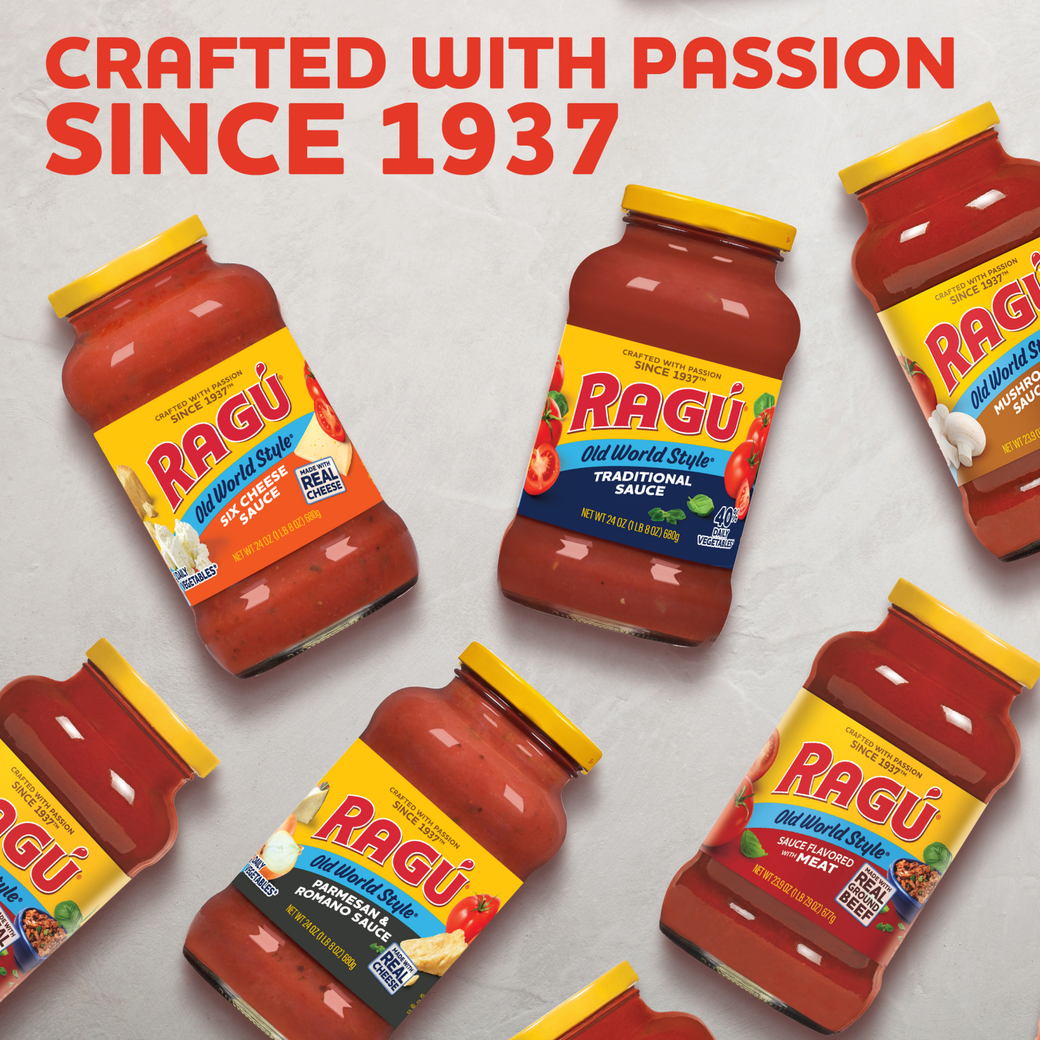 slide 5 of 8, Ragu Old World Style Traditional Sauce 24 oz., 24 oz