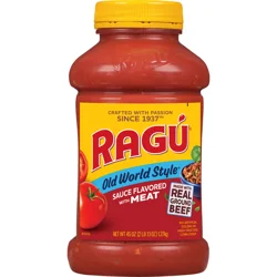 Ragu Old World Style Flavored with Meat Sauce 45 oz
