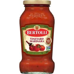Bertollia Marinara With Burgundy Wine Pasta Sauce 24 Oz