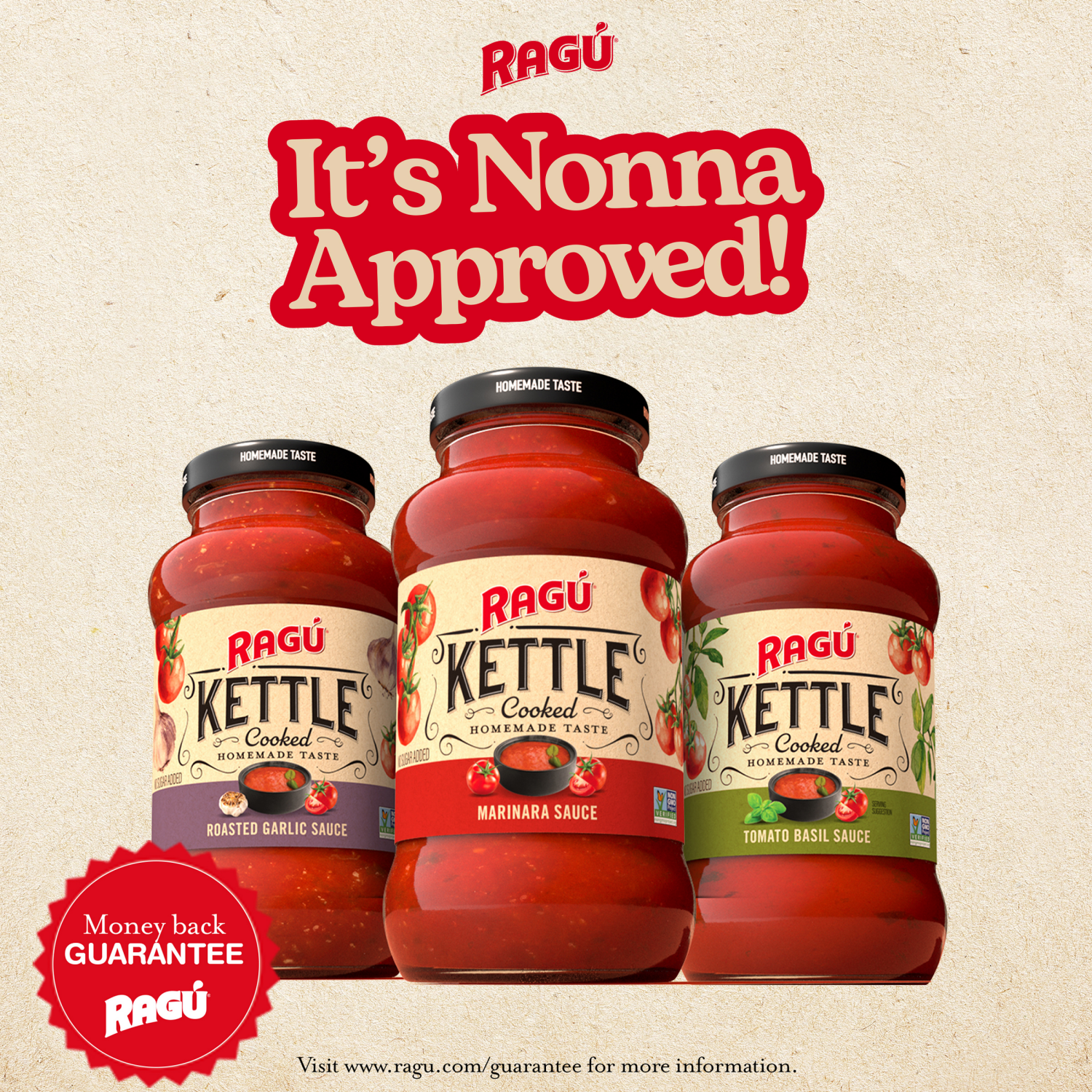 slide 5 of 7, Ragu Kettle Cooked Tomato Basil Sauce - 24 oz, 24 oz