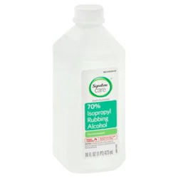 Signature Select/care Alcohol Isopropyl Rubbing 70% First Aid Antiseptic - 16 Fl. Oz.